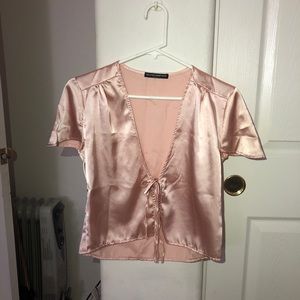 Brandy Melville satin top
